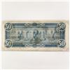 Image 2 : 1864 Series $50 Confederate States Note