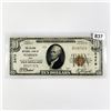 Image 1 : 1929 $10 Warren Bank, OH National Bank Note