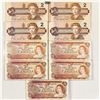 Image 1 : (9)1974-86 Queen Elizabeth $2 Notes UNC