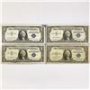 Image 1 : (4) 1935-57 $1 'Star Note' Silver Cert. CIRC