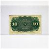 Image 2 : 1863 Series 10c Fractional Currency NEARLY UNC