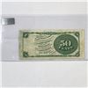 Image 2 : 1800's 50c Fractional Currency CLOSELY UNC