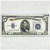 1934 $5 Silver Certificate -UNC