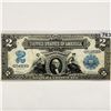 Image 1 : 1899 LG $2 Silver Certificate CLOSELY UNC