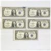 Image 1 : (5)1935 Consecutive Serial #'s $1 Silver