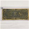 Image 2 : 1864 Series $10 Confederate States Note