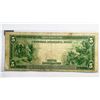 Image 2 : 1914 LG $5 Federal Reserve Note NEARLY UNC