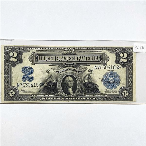 1899 LG $2 Silver Cert.