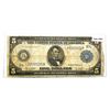 Image 1 : 1914 $5 Fed. Reserve Note