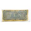 Image 2 : 1864 Confederate $10 Ten Dollar Note