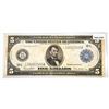 1914 LG $5 Fed. Reserve Note