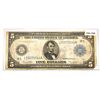 Image 1 : 1914 LG $5 Fed. Reserve Note