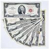 (9) Consec. $2 Legal Tender Notes