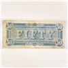 Image 2 : 1864 Confederate $50 Fifty Dollar Note