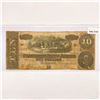 Image 1 : 1864 Confederate $10 Ten Dollar Note