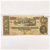 1864 Confederate $10 Ten Dollar Note