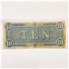 Image 2 : 1864 Confederate $10 Ten Dollar Note