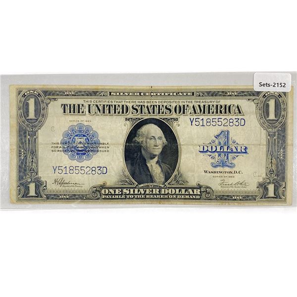 1923 LG $1 Silver Cert.