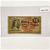 Image 1 : 1863 15C Fractional Currency Note