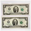 Image 1 : (2) 1976 Consec. $2 Legal Tender Notes