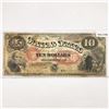 Image 1 : 1875 LG $10 Ten Dollar Legal Tender Note.