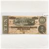 Image 1 : 1864 $10 Ten Dollar Confederate Note