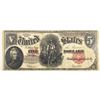 1907 $5 Wood Chopper Legal Tender CLOSELY UNC