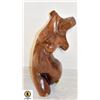Image 1 : WOODEN NUDE STATUE