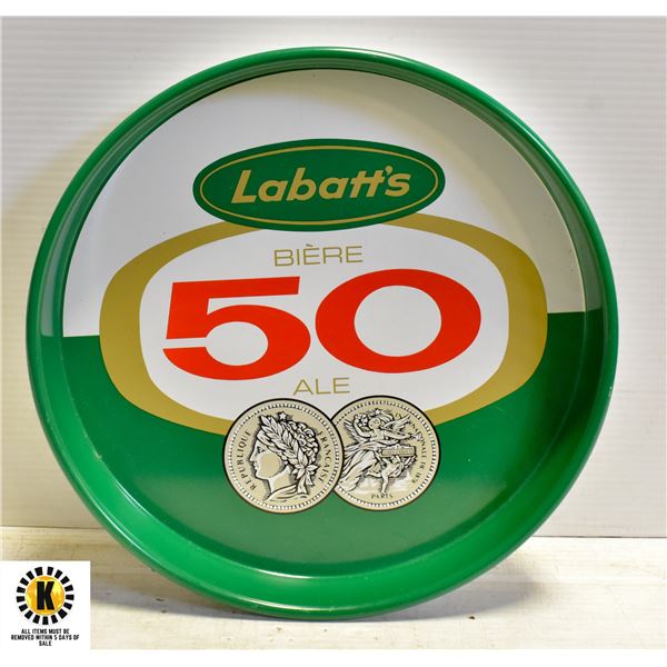 LABATTS 50 ALE BEER TRAY