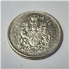 Image 2 : BZ1254-40 SILVER 1963 CANADIAN 50 CENT COIN