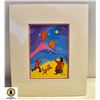 Image 1 : TED HARRISON - FLY LIKE A KITE - ART PIECE SEALED