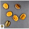 Image 1 : #3-NATURAL TIGER EYE GEMSTONE 53.05CT