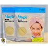 Image 1 : 2 NEW SEALED MAGIC HAIR DRYING CAPS