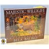 Image 1 : SEALED NEW 1000 PC MAJESTIC WILDLIFE COLLECTION
