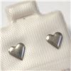 Image 2 : BZ1254-15 SILVER HEART EARRINGS