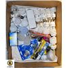 Image 1 : BOX WITH OVER 25 LIGHT BULBS - VARIOUS SIZE