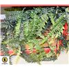 Image 1 : BOX WITH EXTRA LARGE FERN SILK PLANT IN