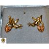 Image 1 : 10KT ANGEL STUD EARRINGS