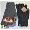 Image 1 : 2 PACK MENS INFRARED GLOVES