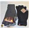 Image 1 : 2 PACK MENS INFRARED GLOVES