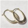 Image 1 : BZ1204-99 10K SNAP HOOP EARRINGS