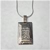 Image 1 : BZ1204-71 SILVER 5G 16" NECKLACE