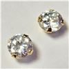 Image 1 : BZ1204-98 14K CZ EARRINGS