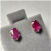 Image 1 : BZ1204-77 10K RUBY(APP 1.2CT) EARRINGS