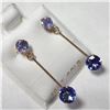 Image 1 : BZ1204-81 10K TANZANITE EARRINGS