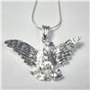 Image 1 : BZ1204-82 SILVER EAGLE 16" NECKLACE