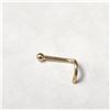 Image 1 : BZ1204-88 14K 0.14G NOSE PIN