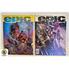 Image 1 : MARVEL EPIC ILLUSTRATED #1, 2 COMIC LOT