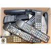 BOX OF REMOTES