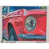 Image 1 : NEW DIY PAINT BY NUMBERS 50CM X 40CM RED CAR